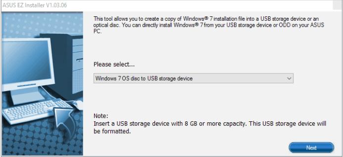 ASUS Easy Installer下载,系统安装,启动盘,系统U盘