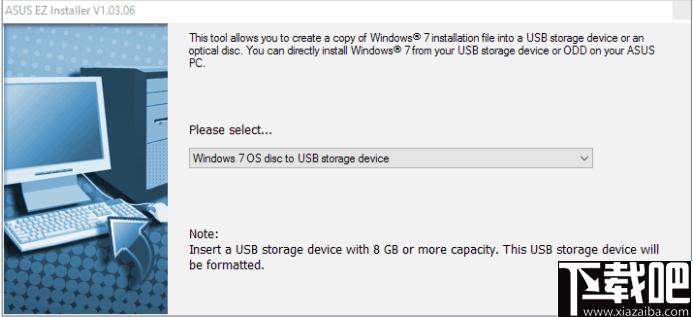 ASUS Easy Installer下载,系统安装,启动盘,系统U盘