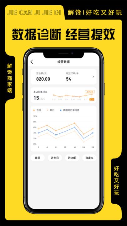 解馋商家端店铺管理平台下载,解馋,店铺app