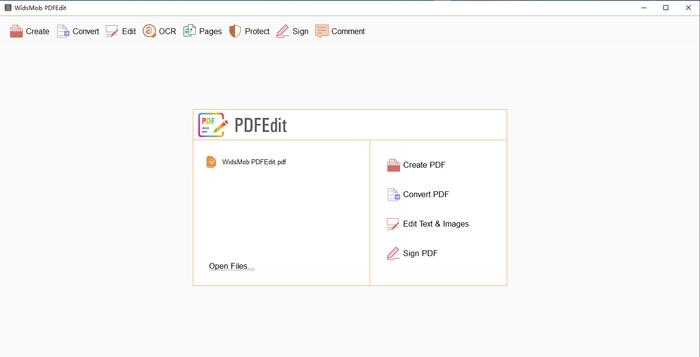 WidsMobPDFEdit,pdf编辑.
