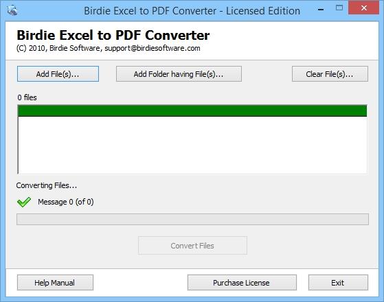 BirdieExceltoPDFConverter,文件转换.